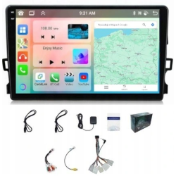 TOYOTA AURIS 2006-2012 ANDROID GPS USB WIFI BLUETOOTH CARPLAY ANDROID AUTO 4GB 64GB QLED